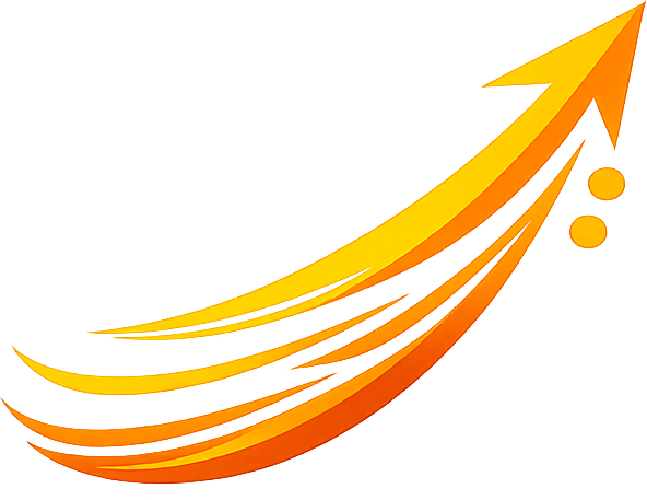 flèche orange